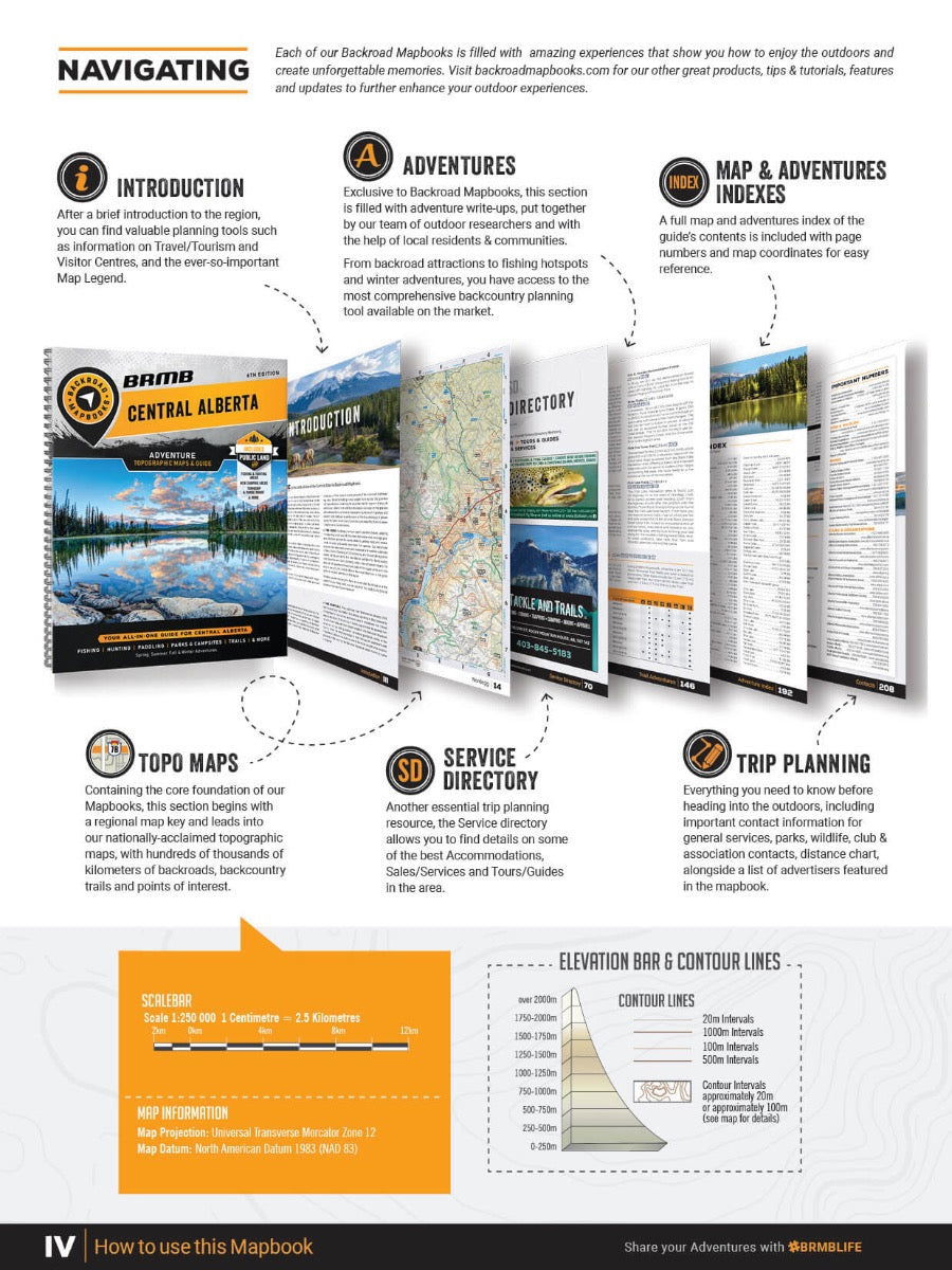 Central Alberta Backroad Mapbook